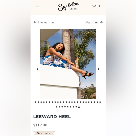 NWT SEYCHELLES “ Leeward “ Leather Square Toe Kitten Heel Mules Heels - Picture 12 of 13